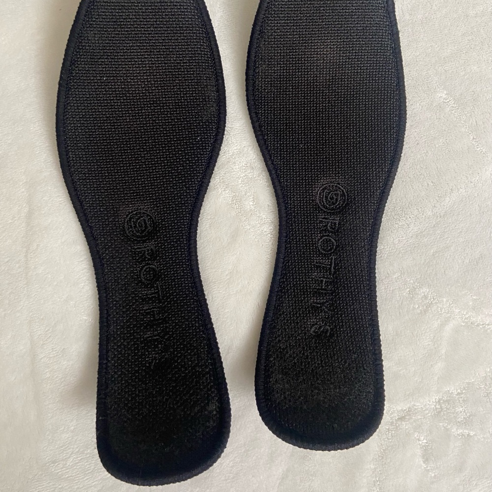 Black Rothy’s Round toe Flats 8.5 - Picture 7 of 12